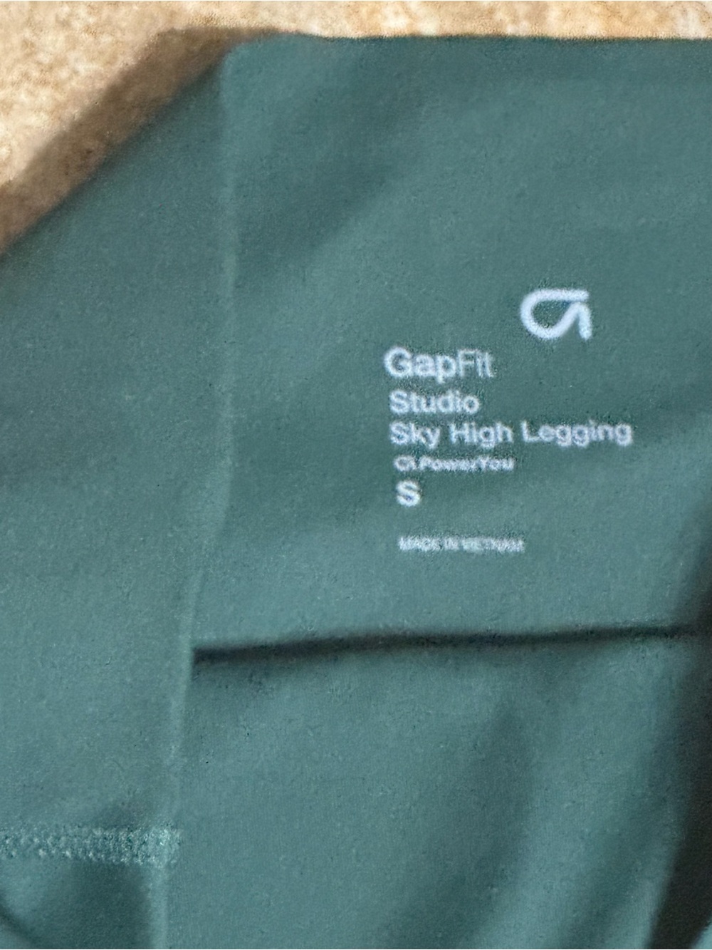 GAP Studio Sky High Legging — Deep Green